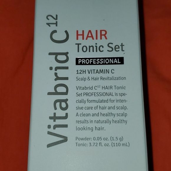 NEW VITABRID C12 Hair Tonic & Powder Set Professional FULL SIZE - Picture 4 of 10